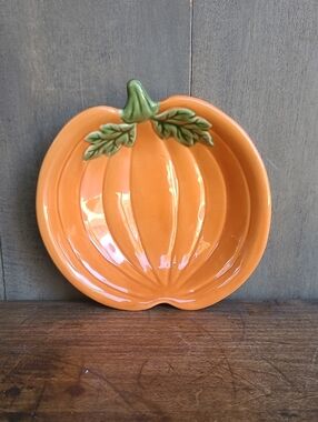 EUC The Pampered Chef Single Additions Pumpkin Dish/Bowl